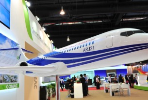 Chinese made jetliner takes off with Indonesian carrier