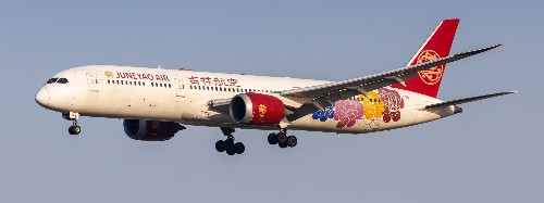 Is Juneyao Air set to suspend its Zhengzhou–Helsinki route?